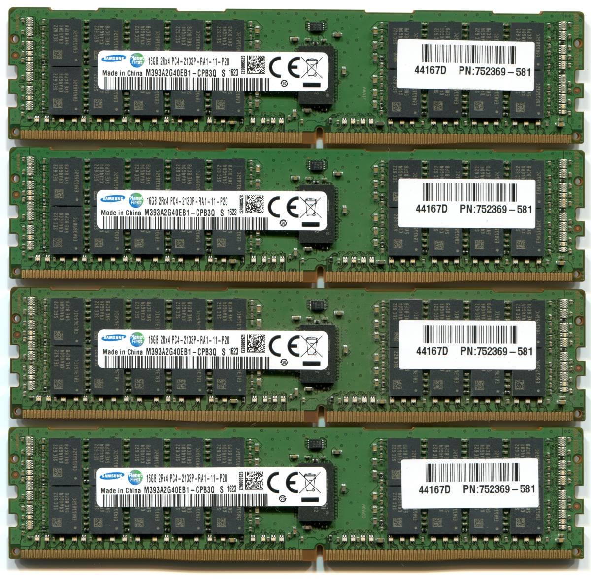 16GB ECC Samsung Server Memory DDR4 RAM Registered - 2133MHz UDIMM 