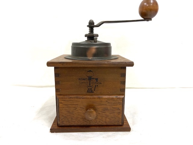 KONO コーヒーミル 河野 珈琲サイフォン株式 F702 ファミリーコーヒー 