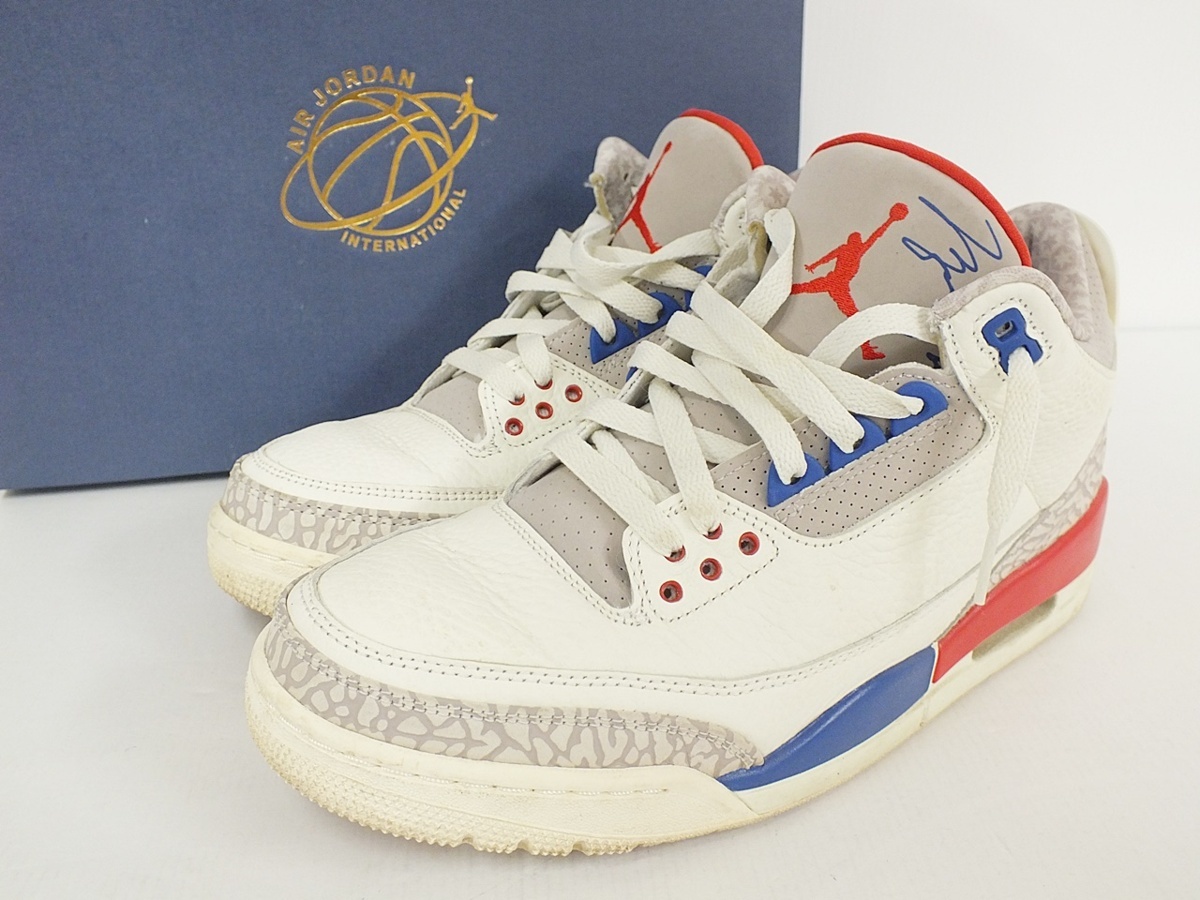 16A-210-002-1] NIKE AIR JORDAN 3 RETRO 136064-140 [27.0cm] US9