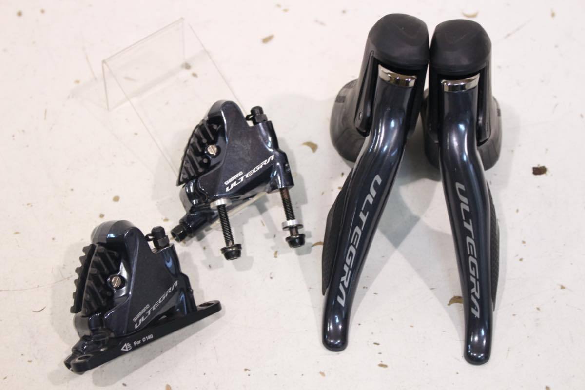 【赤字超特価，大得価】 SHIMANO シマノ ST-R8070 ULTEGRA Di2 油圧STIレバー BR-R8070 ブレーキセット(パーツセット)｜売買されたオークション情報、yahooの商品情報をアーカイブ公開 - オークファン パーツセット