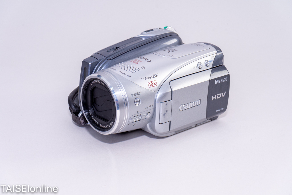 激安 ショップ店舗 Canon iVIS HV20 HDビデオカメラ HDV 箱・付属品