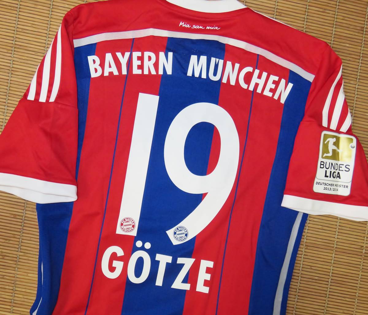 正規品 14 15 後期 バイエルン ミュンヘン ドイツ 19マリオ ゲッツェ ドルトムント 半袖 ホーム用 ユニフォーム ジャージ ブンデスリーガ 売買されたオークション情報 Yahooの商品情報をアーカイブ公開 オークファン Aucfan Com