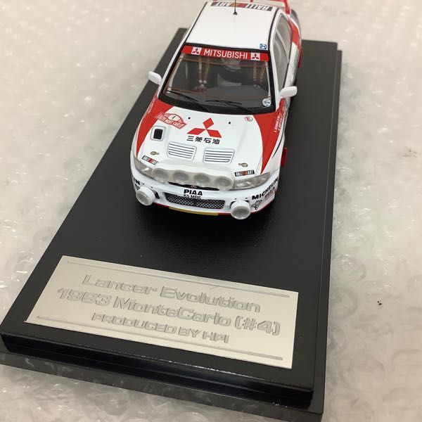 1円〜 hpi・racing 1/43 三菱 ランサー エボリューション #4 1993