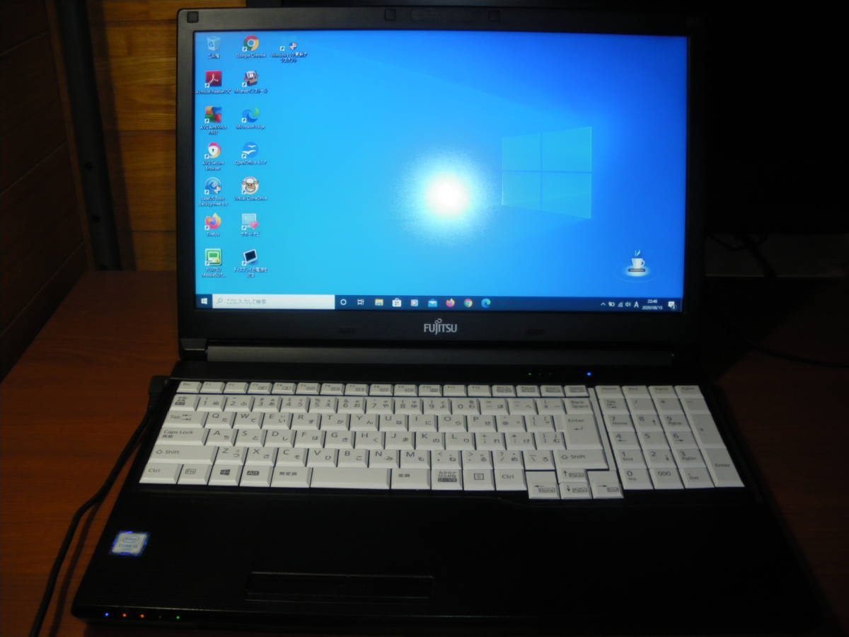 ノートPC 綺麗 富士通 AH550/5A Windows10 Office付ノートパソコン