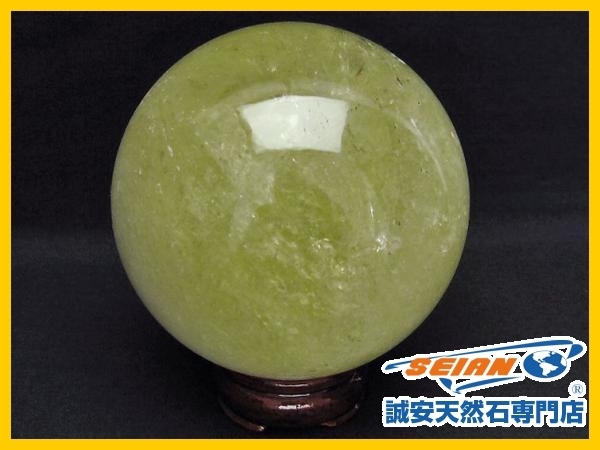 大阪店 1円スタート！ 誠安◇皆大好き！ 1.9Kg虹入り シトリン水晶