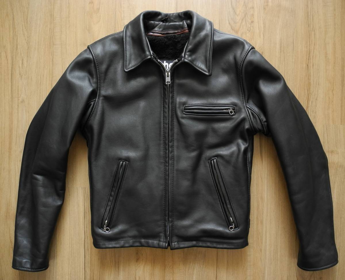 クリーニング済み schott 643E ショート丈ライダース ボアライナー有(ライダースジャケット)｜売買されたオークション情報、yahoo ...