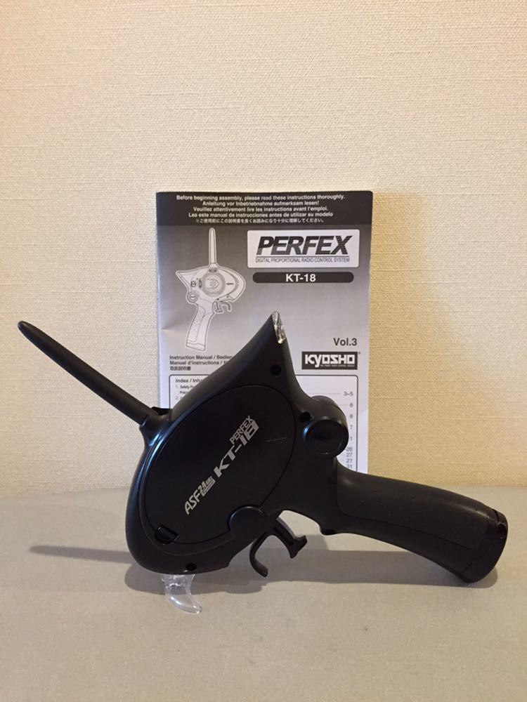 KT-18 PERFEX 京商 プロポ ミニッツ 送信機 ミニッツ用プロポ ASF 2.4