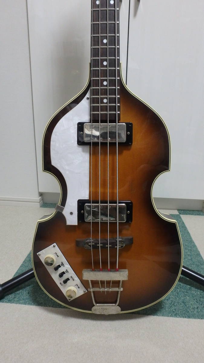 グレコ ベース Greco VB-80 バイオリンベース 90年代 ポール