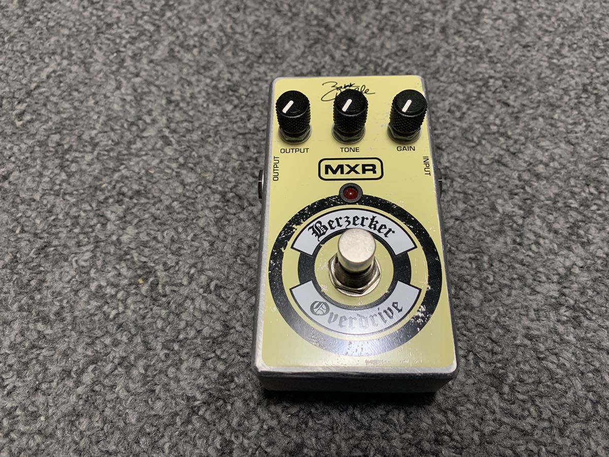 中古】MXR ZW44 Berzerker Overdrive オーバードライブ (ZW-44) MXR