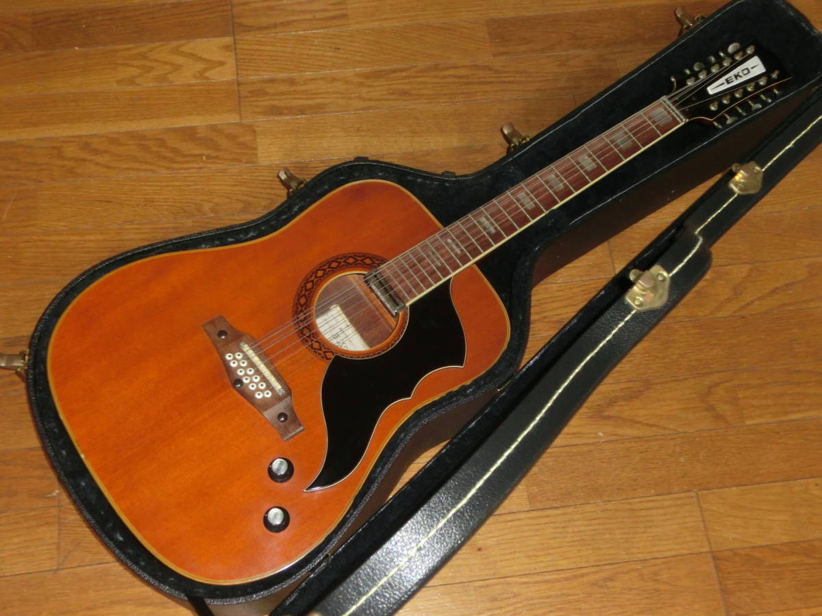 EKO RANGER XII ELECTRA☆60年代後期～70年代初期 エコー 12弦エレアコ 