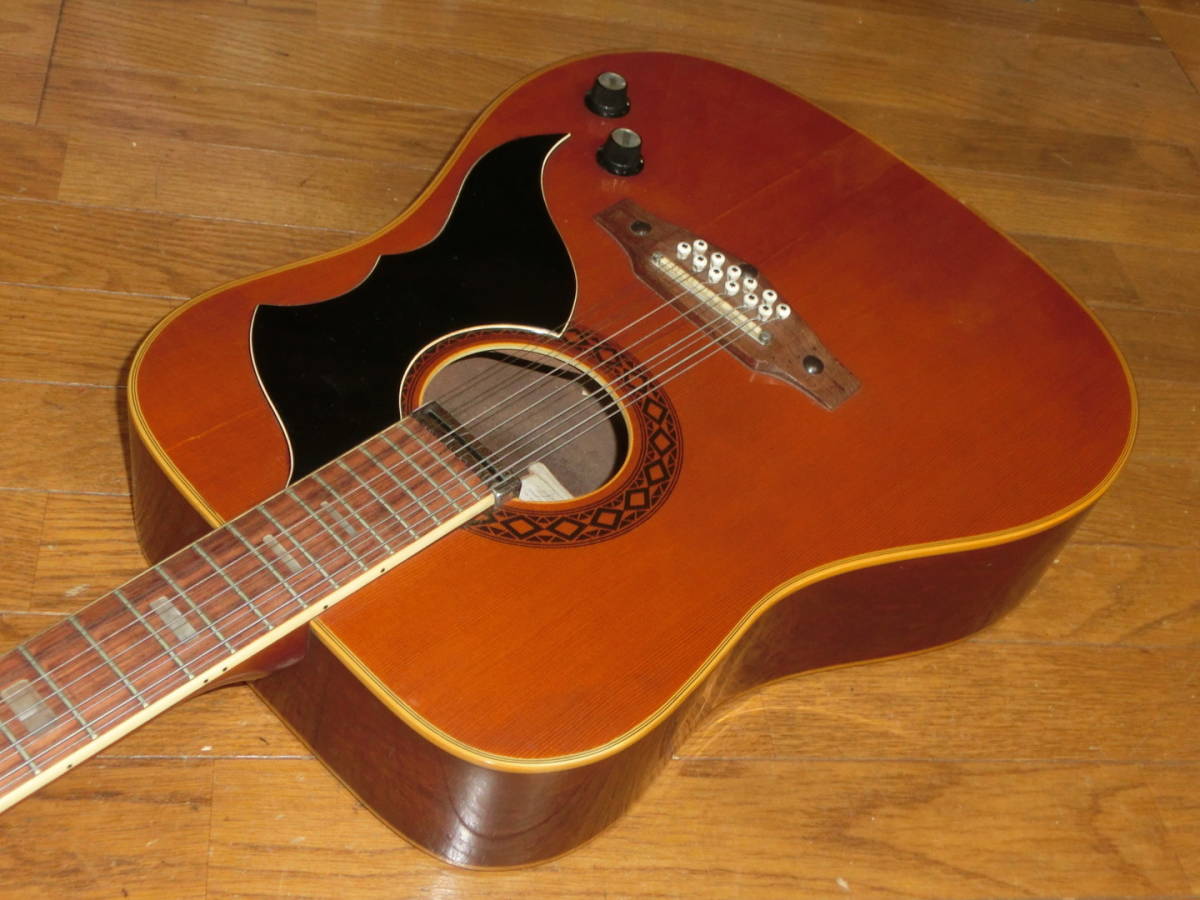 EKO RANGER XII ELECTRA☆60年代後期～70年代初期 エコー 12弦エレアコ