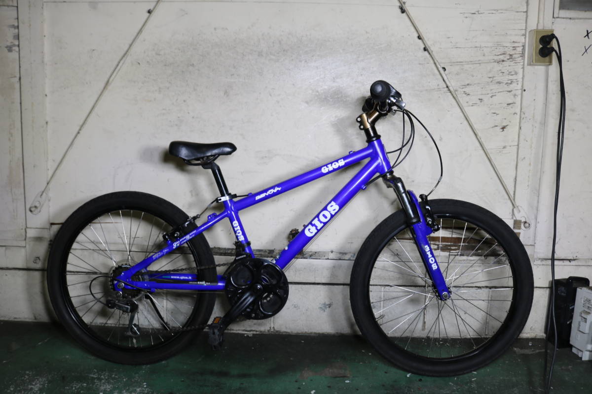 【人気SALE，品質保証】 良品 GIOSジオス GENOVA アルミ 22インチ 18速 300mm 本格子供用MTB(22インチ～)｜売買されたオークション情報、yahooの商品情報をアーカイブ公開 - オークファン 22インチ～
