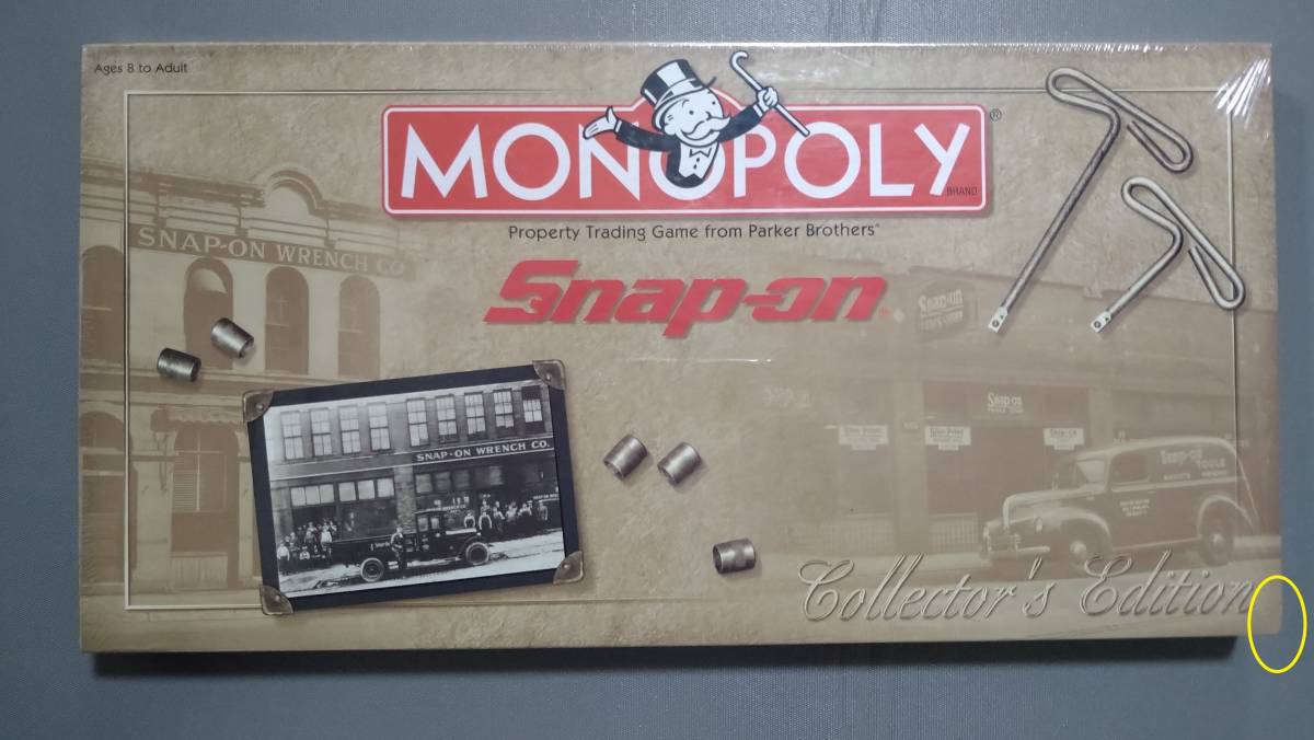 新作入荷，格安 Snap-on MONOPOLY Collector's Edition スナップオン モノポリー(モノポリー)｜売買されたオークション情報、yahooの商品情報をアーカイブ公開 - オークファン モノポリー