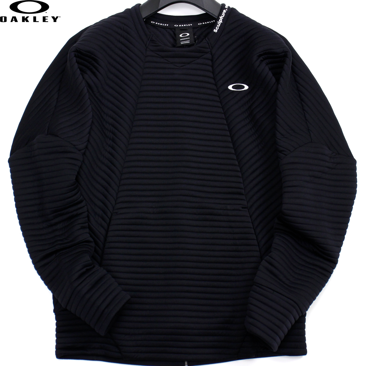 正規品，HOT 秋冬 OAKLEY オークリー Enhance Dual Fleece Crew インサレーションフリースクルー 吸汗速乾 保湿 M リフレクター ゴルフ JJ03D(トレーナー)｜売買されたオークション情報、yahooの商品情報をアーカイ トレーナー