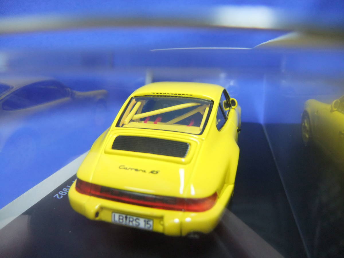 0 RS 1⁄43 ポルシェ 1 (964) Carrera | Porsche 1:43 Spark ブルー カレラ