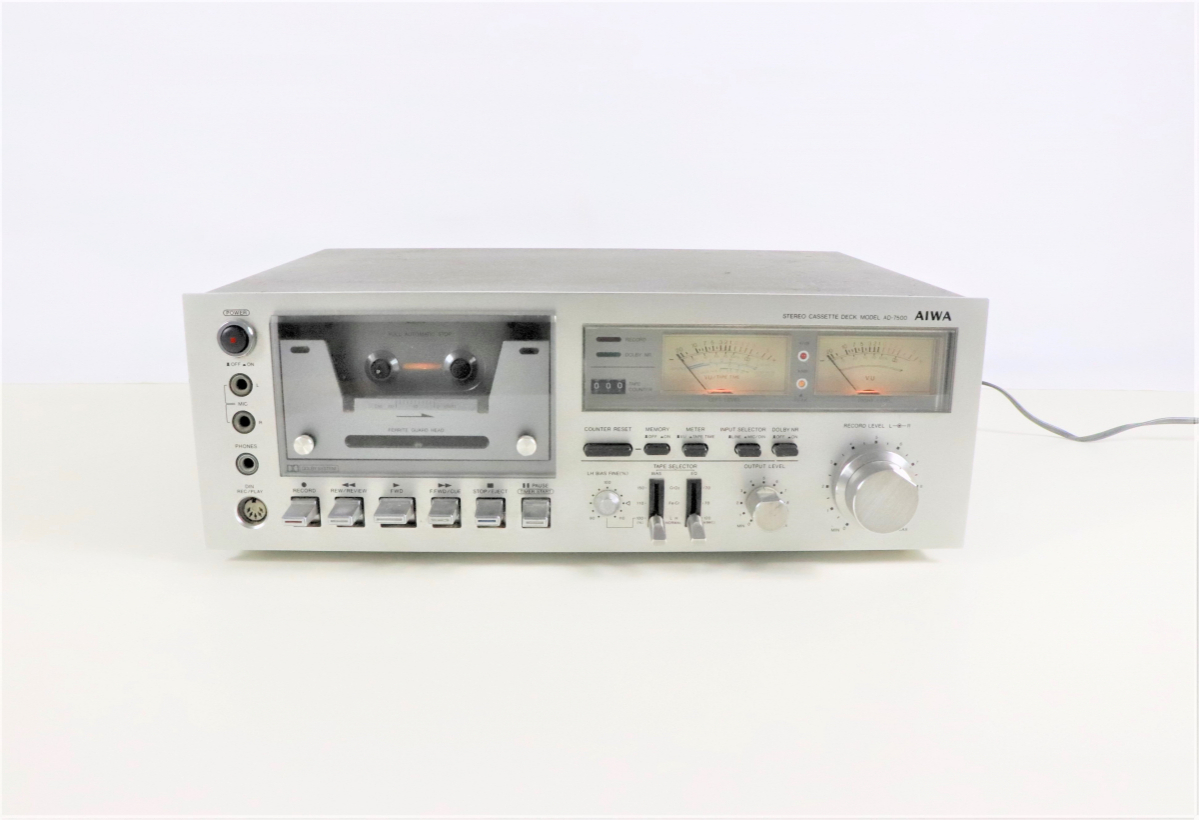 AIWA AD-7500 - アイワ カセットデッキ 良品希少 AD-7500｜Yahoo