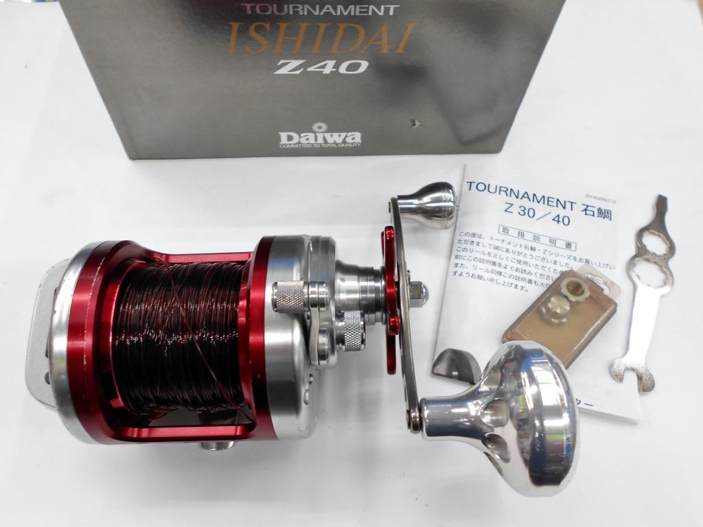 ダイワ Z40 釣 石鯛リール トーナメント トーナメント石鯛z40 中古