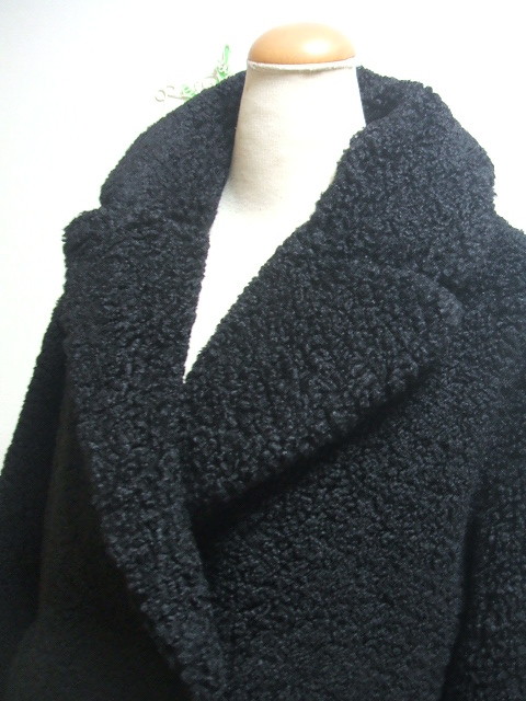 タグ付き◇ZARA☆黒モコモコふわふわコート☆XS 暖か ファー ZARA zara 