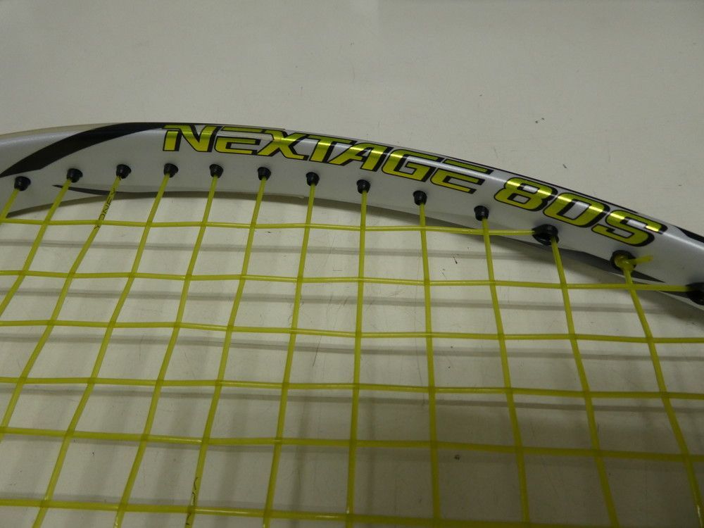 （3）YONEX　NX80s　テニスラケット ヨネックス ネクステージ グリップ黒 ◆3114/高洲店 YONEX 80S ヨネックス ホワイト 0 テニス