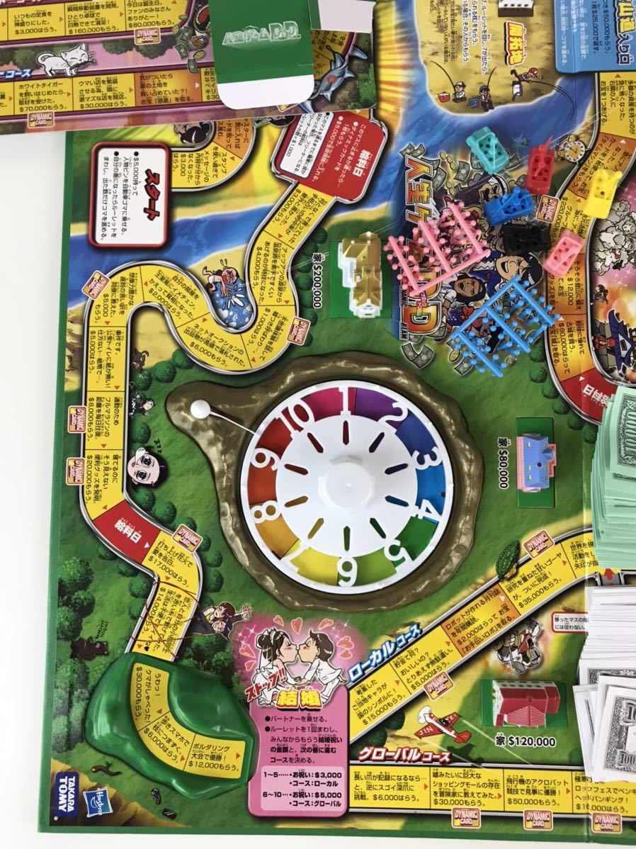 ｐ Takaratomy 人生ゲームダイナミックドリーム ボードゲーム パーティ 2人 6人用 タカラトミー P10 9久 人生ゲーム 売買されたオークション情報 Yahooの商品情報をアーカイブ公開 オークファン Aucfan Com