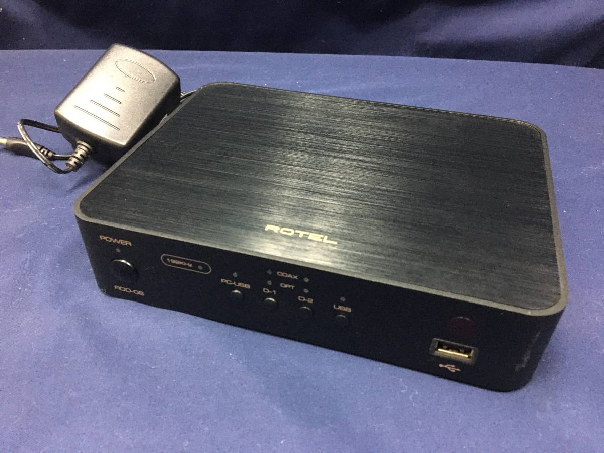 Y034 Model Y034 ROTEL ローテル ヘッドフォンアンプ RDD-06 DAコンバーター オーディオ機器(ヘッドフォンアンプ)|売買された ...