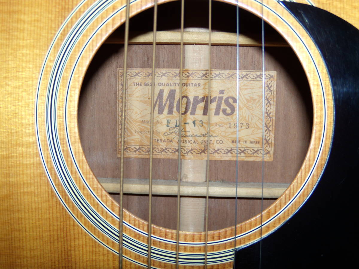 モーリス 183.- Morris/モーリス FD-13 アコースティックギター