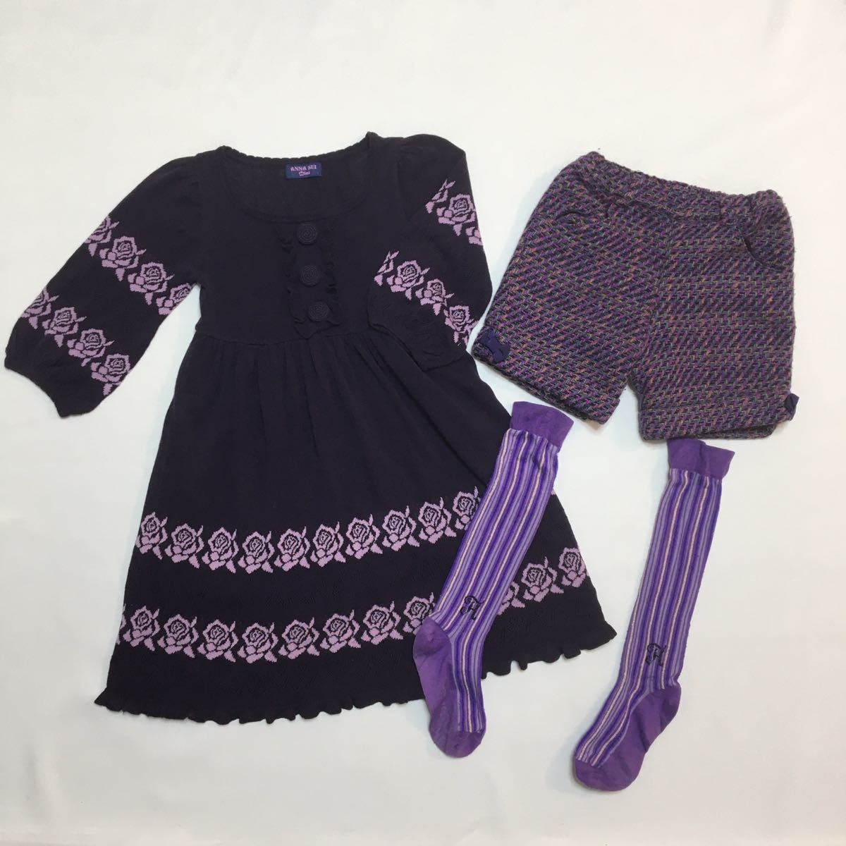 ANNA SUI mini 140cm mini（ワンピース）のフリマアイテム一覧 ニット