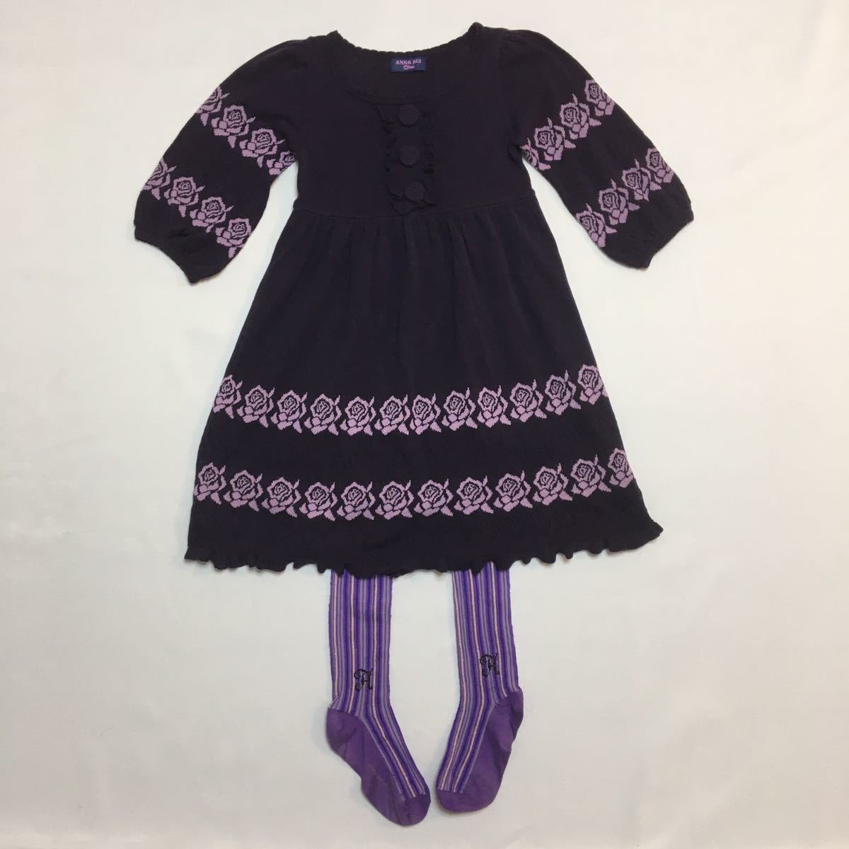 ANNA SUI mini 140cm mini（ワンピース）のフリマアイテム一覧 ニット 