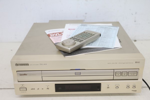 PIONEER パイオニア DVD LD PLAYER DVL-909 LD/DVD/CDプレーヤー
