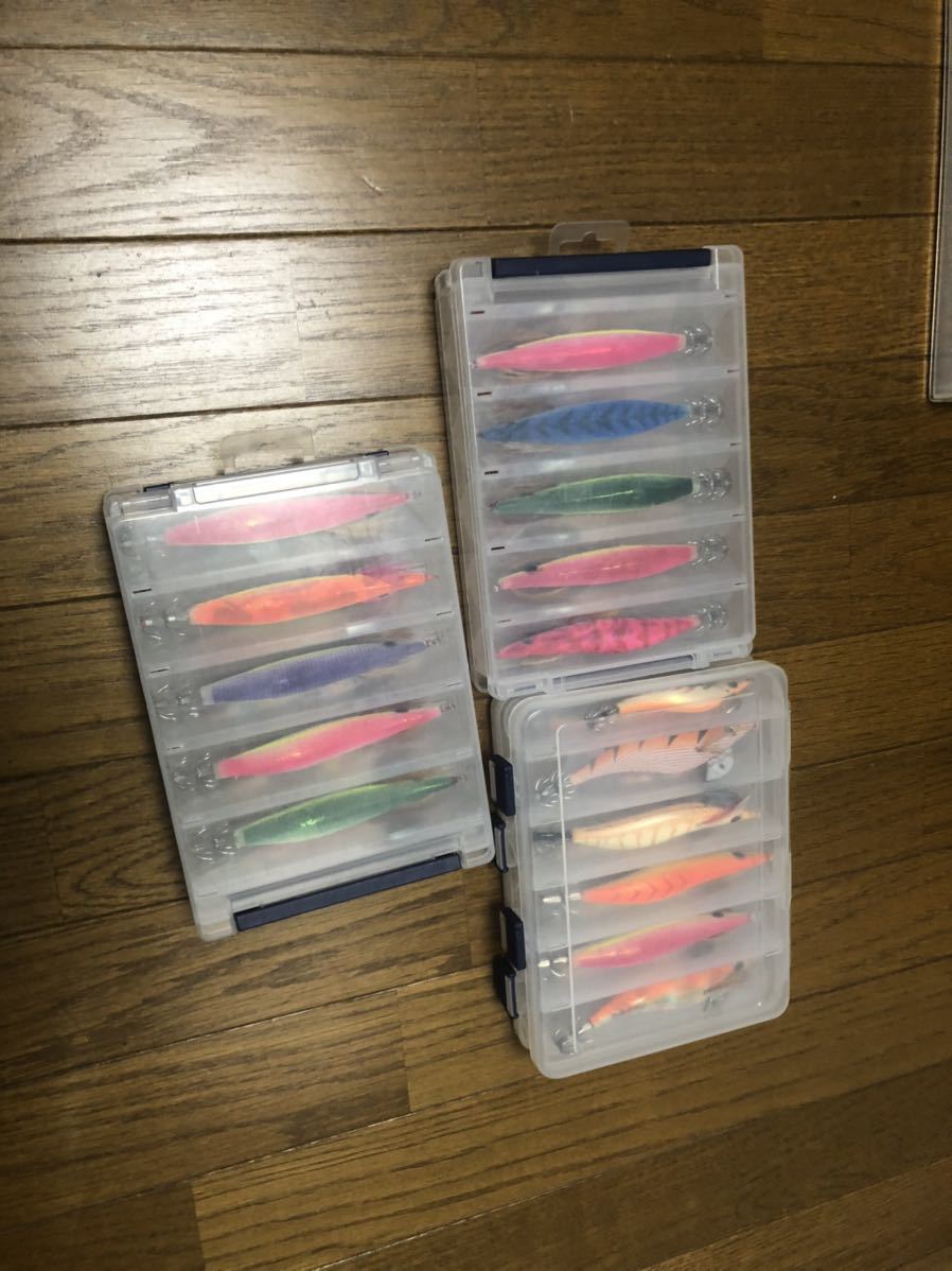 最終値下げ エギ まとめ売り エギ まとめ売り ほぼ未使用 エギ 餌木 3.5号
