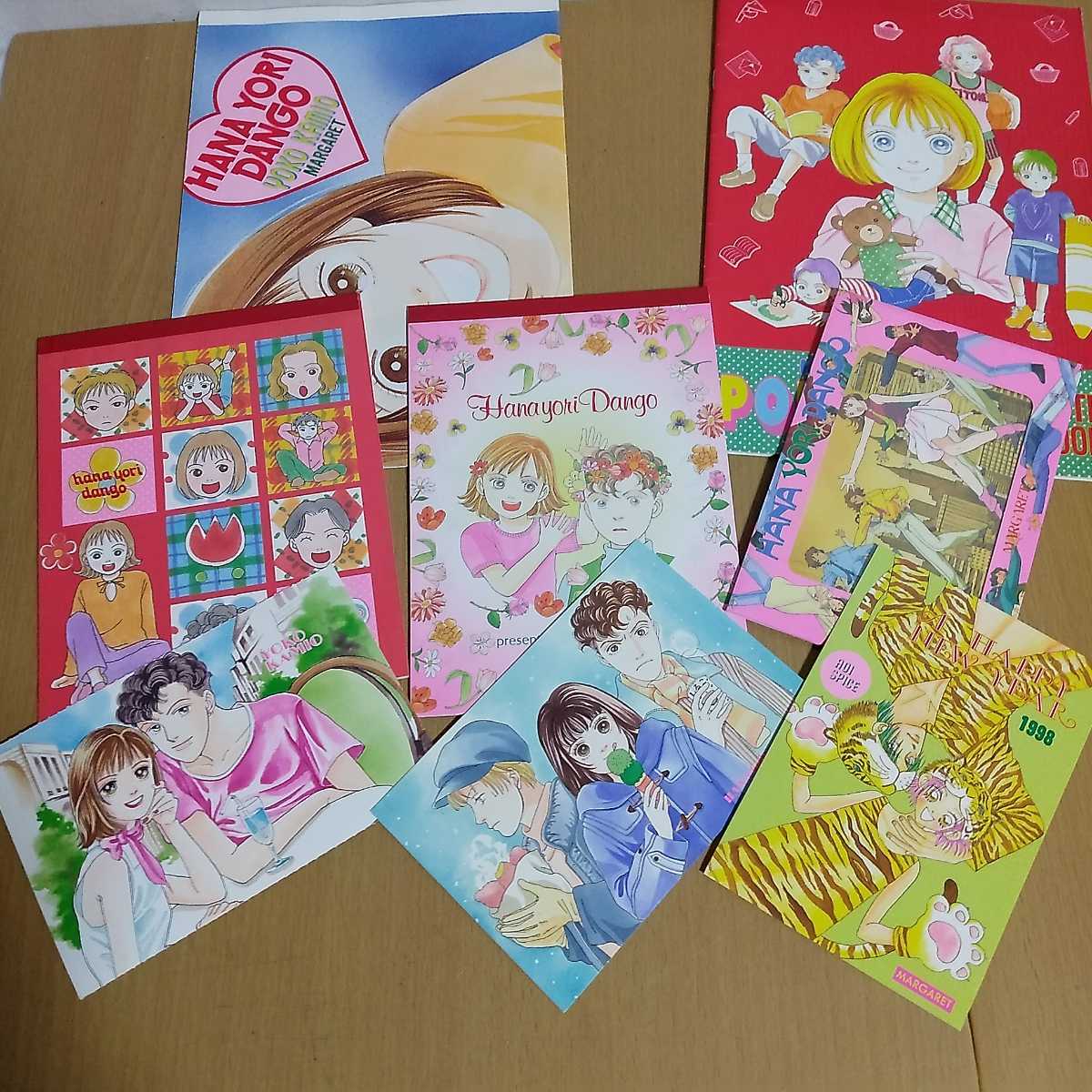 100円スタート まとめ売り 花より男子 マーガレット 付録 ノート ポストカード 絵はがき ポスター 1997年 1998年 花男 ふろく コミック アニメグッズ 売買されたオークション情報 Yahooの商品情報をアーカイブ公開 オークファン Aucfan Com