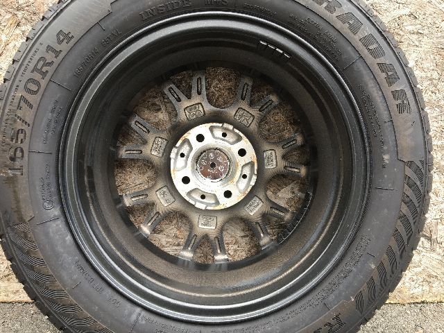 アルミホイール スタッドレスタイヤ VRX セット 155⁄65R14 Verthandi