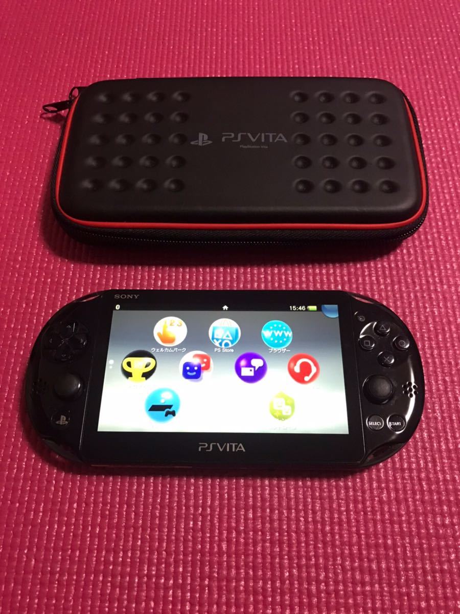 中古　PS VITA本体 PCH-2000 ブラック　 Vita PS PCH-2000 説明 PSVITA ブラックの中古品