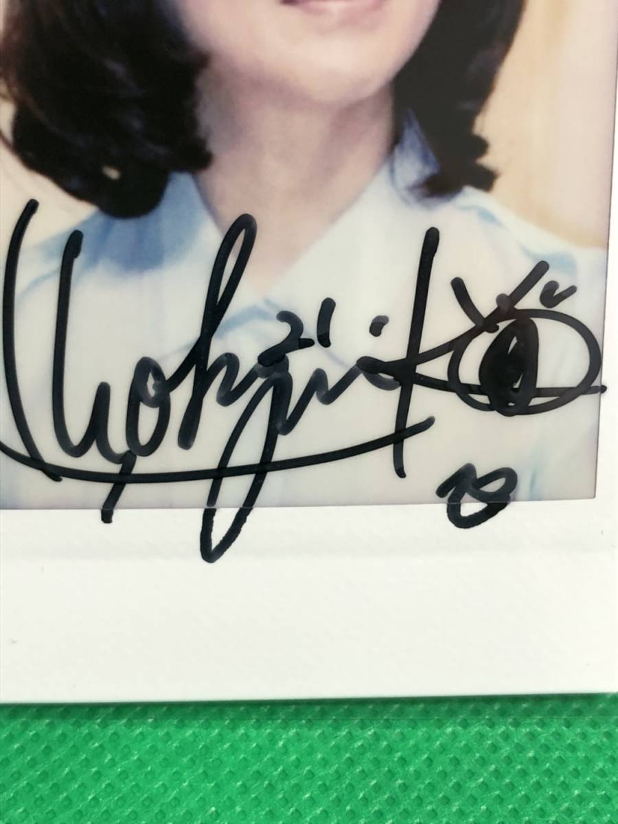 小泉今日子 春風の誘惑 直筆サイン入り 小泉今日子さん 直筆サイン入り チェキ instax FUJIFILM(サイン)｜売買