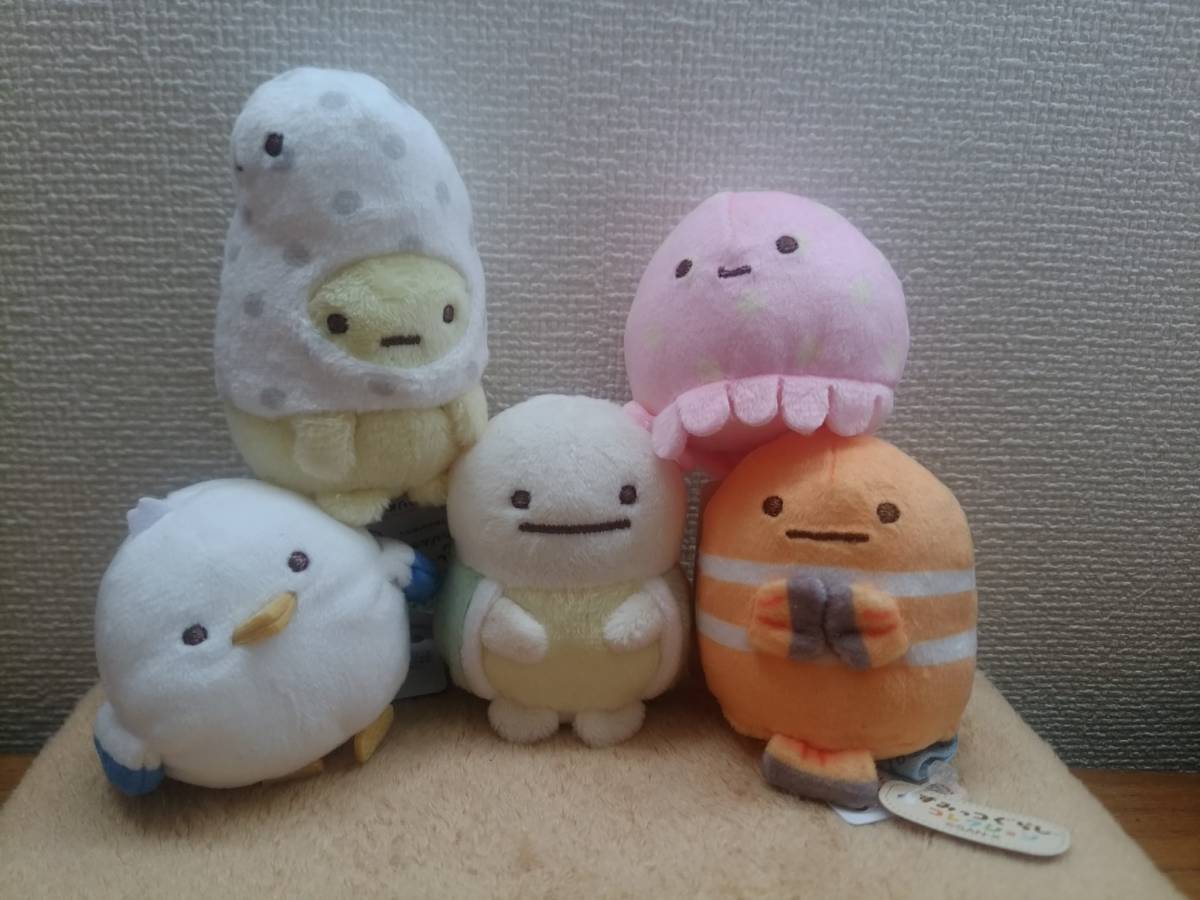 すみっコぐらし すみっコぐらしコレクション てのりぬいぐるみ : うみ