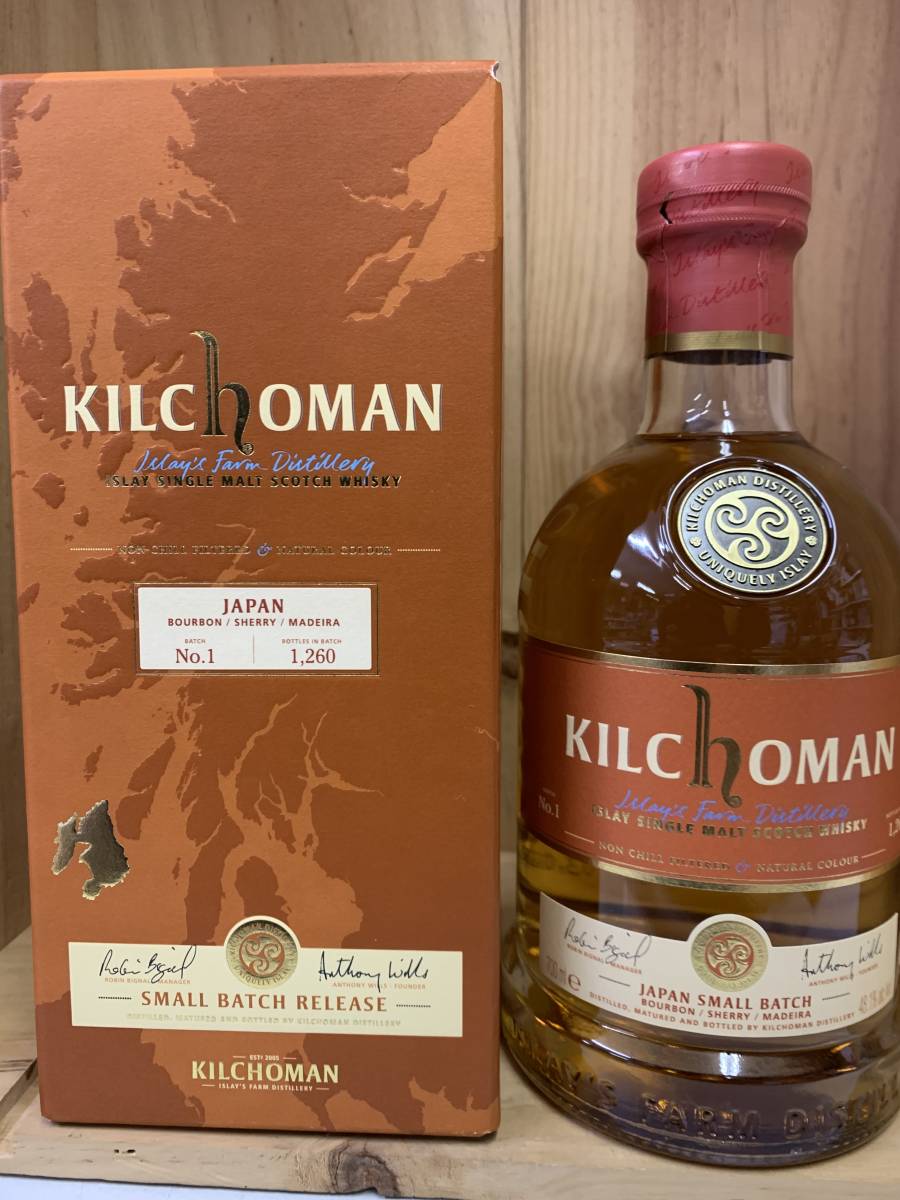 セール，高品質 特売 キルホーマン スモールバッチ No.1 for Japan 48.1％ 700ml 日本限定スモールバッチ第１弾 トリプルカスクのハーモニー(アイラ)｜売買されたオークション情報、yahooの商品情報をアーカイブ公 シングルモルト