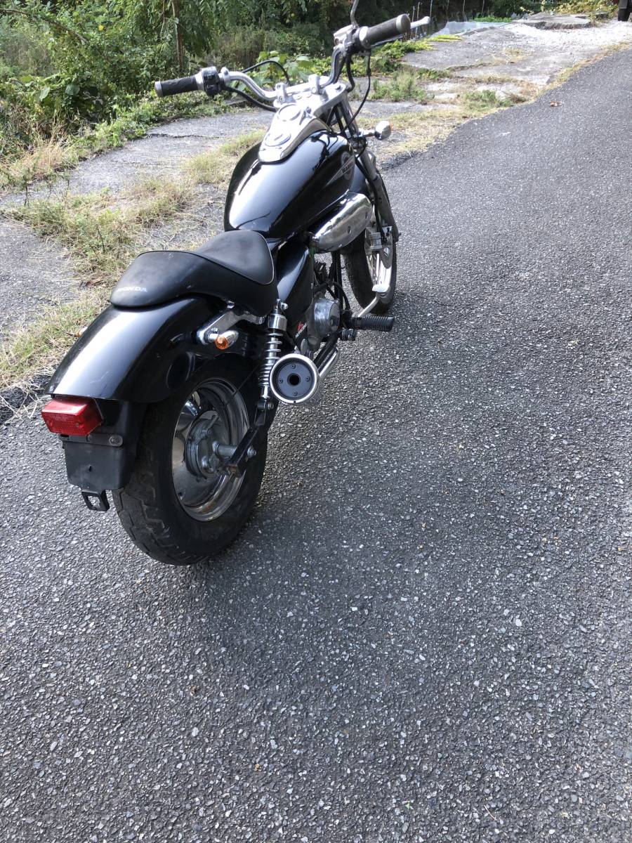 ホンダ 茨城 マグナ50 AC13 人気の黒 アメリカン 4スト