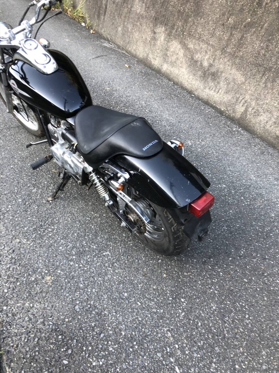 ホンダ 茨城 マグナ50 AC13 人気の黒 アメリカン 4スト