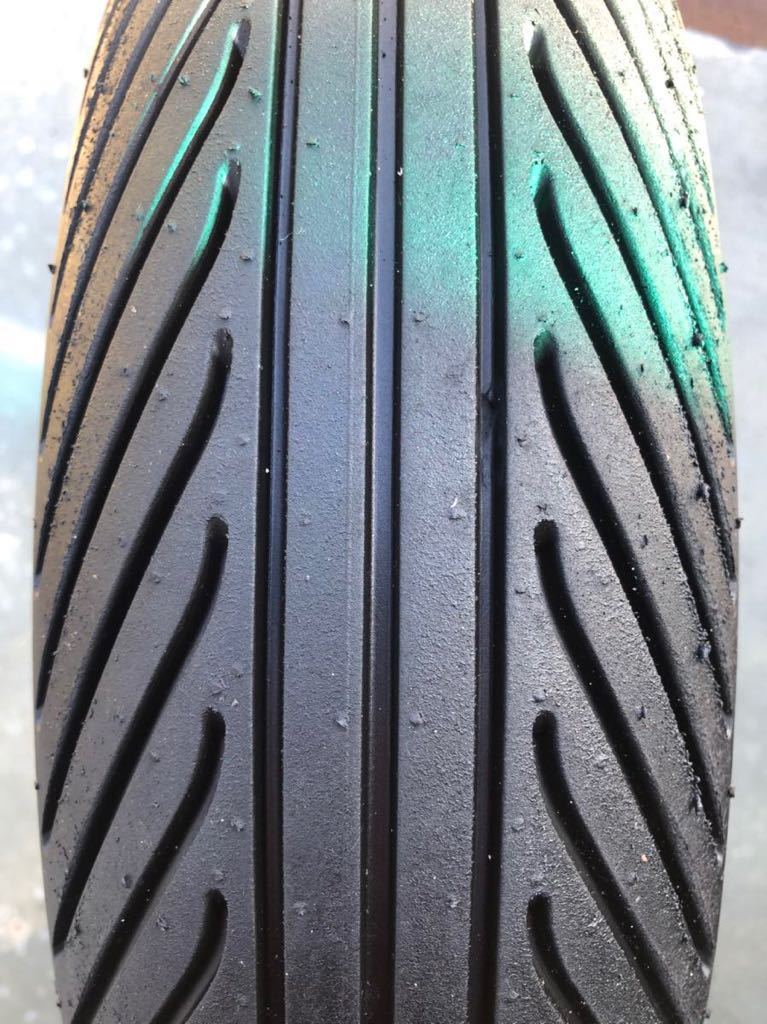 中古ダンロップsport maxα-13SP 110 150前後セットCBR250R RR R-25 ninja250_4