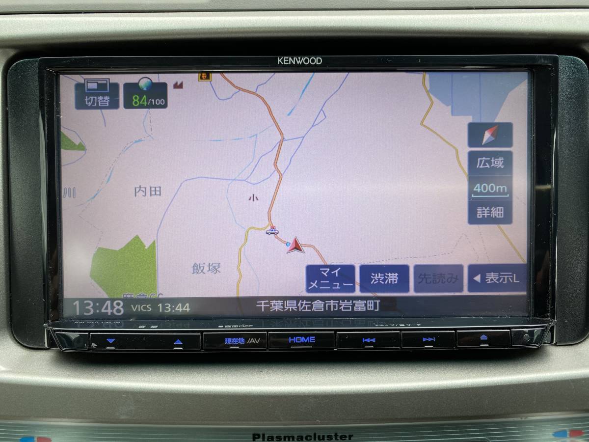 美品 KENWOOD ケンウッド メモリーナビ MDV-D304 USB SD対応 2017製 