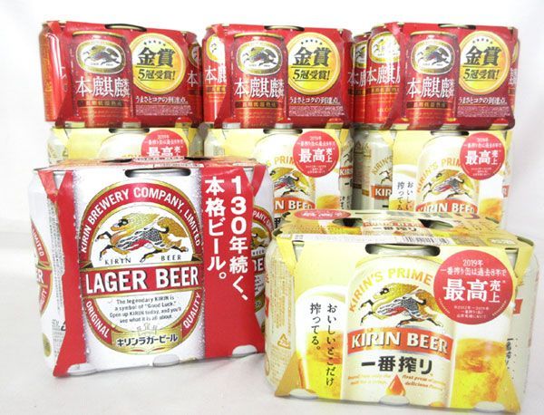 お買い得，豊富な 送料200円 税込220円 pz894 キリンビール 一番搾り 本麒麟 ラガー 4種 48本 シンオク(発泡酒)｜売買されたオークション情報、yahooの商品情報をアーカイブ公開 - オークファン 発泡酒