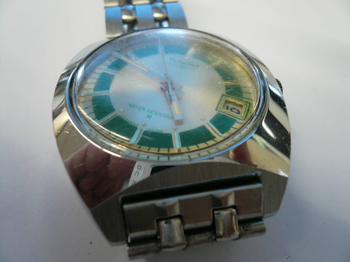 □レトロ腕時計＜23＞トモニー TOMONY AUTOMATIC 5001-7010 