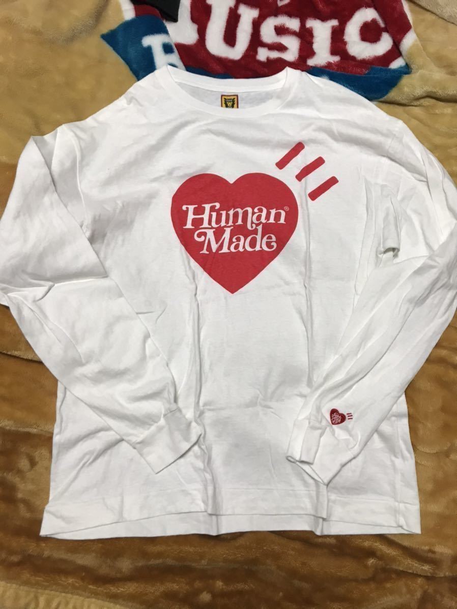 ガールズドントクライHuman MadeロンT長袖TシャツサイズМ初期
