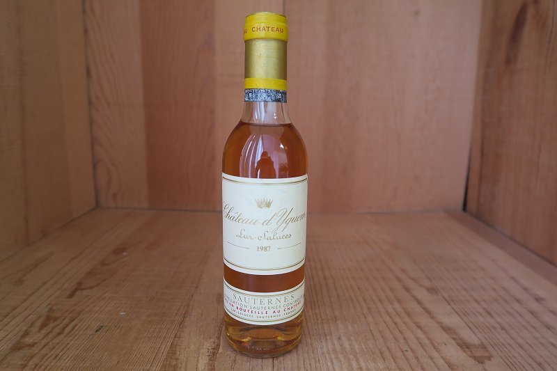 wineluvs/1987年シャトー・ディケム【375ml/ハーフボトル】!!C6-2