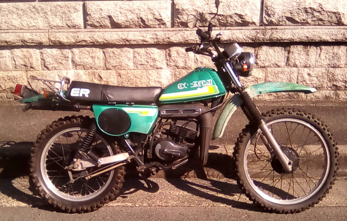 スズキTS125ハスラー11型実動2ストローク(検索)ツインサスビンテージ 