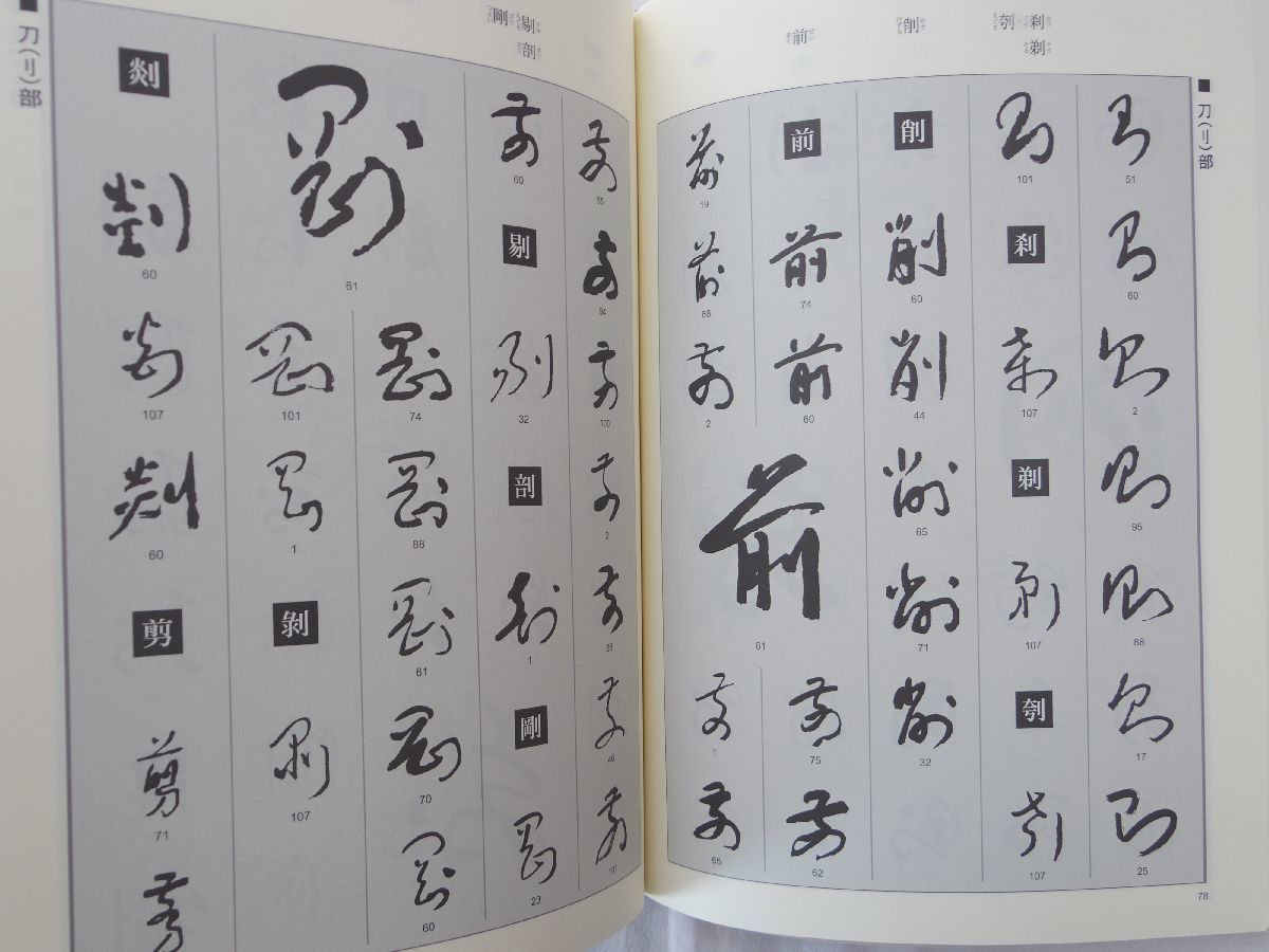 0029113 于右任字典 栗原蘆水・編 村上正人・発行 2006 : (3) 書作品