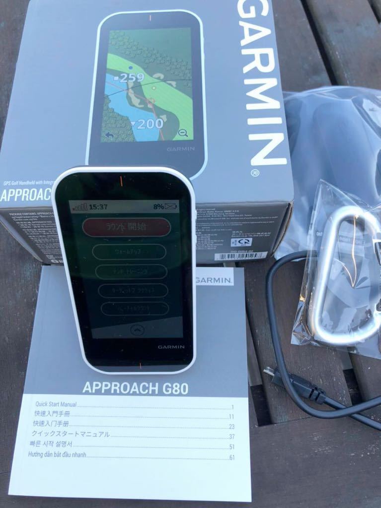 G80 Approach GARMIN ガーミン | Garmin アプローチ GARMIN(ガーミン) ハンディ型GPSゴルフナビ GPSゴルフナビ アプローチG80 日本 スポーツ＆アウトドア ゴルフ高性能GPSナビ.: 毎日発送ガーミン G80(637
