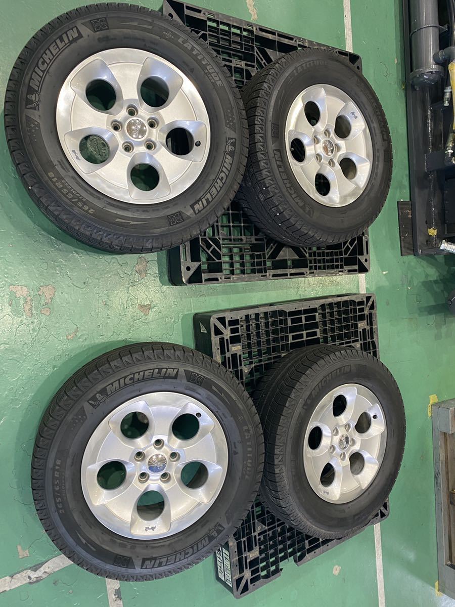 Jeep JL JK 用 純正18 インチスタッドレスタイヤ 4本 タイヤ19年製