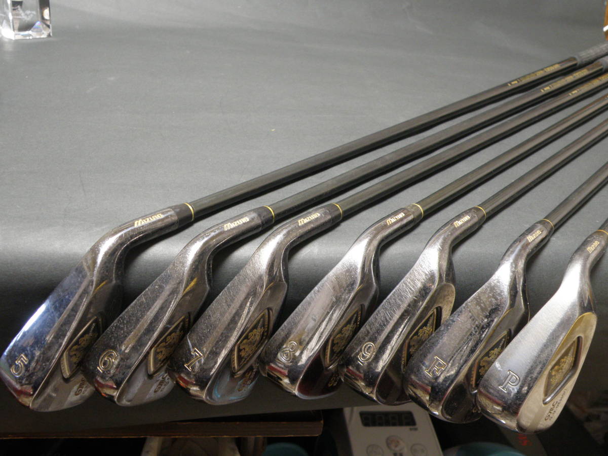 豪華★美津濃・最高峰グランドモナークロイヤルアイアン＆メタルウッド2本1番3番＆キャディバッグ付★早い者勝ち・最終価格・大変希少！！_3