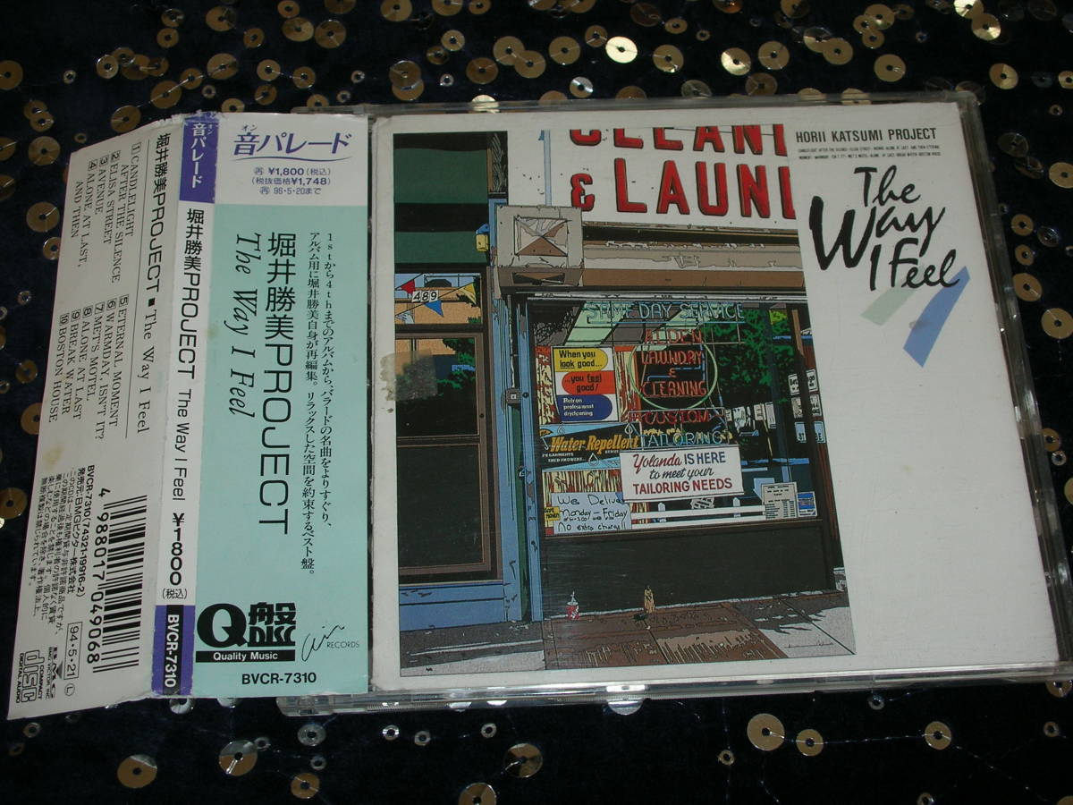 帯付 正規品 バラード ベストCD★堀井勝美プロジェクト/THE WAY I FEEL ザ・ウェイ・アイ・フィール◆送料￥198 
